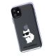 3. Karl Lagerfeld Ikonik Choupette Case for iPhone 11 / Xr - Transparent