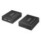 Extension cable (extender) via twisted pair cat.6 USB 2.0 up to 150m, 4x USB-A up to 480 Mbps, 1x RJ45 (Gigabit Ethernet) - set (receiver/transmitter)