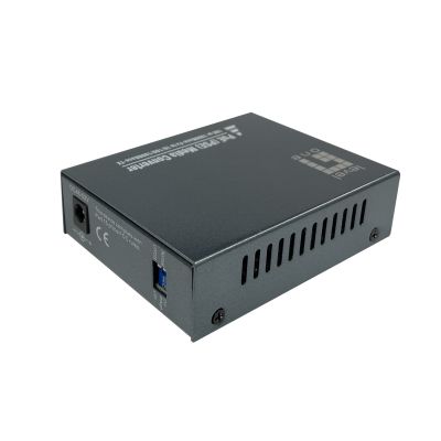 4. LevelOne GVT-2013 network converter 1000 Mbit/s 850 nm Multifunctional Gray