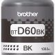 6. Brother black ink BTD60BK = BTD-60BK, 6500 pages, 108 ml