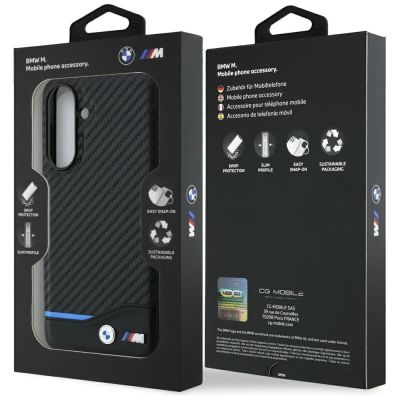 7. BMW M Carbon Case for Samsung Galaxy A56 - Black