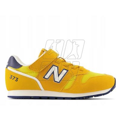 Boy/girl sports shoes New Balance NB 373 suede elements yellow (YV373XW2)