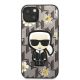 3. Karl Lagerfeld KLHCP13MPMNFIK1 iPhone 13 6.1" grey/grey Flower Ikonik Karl