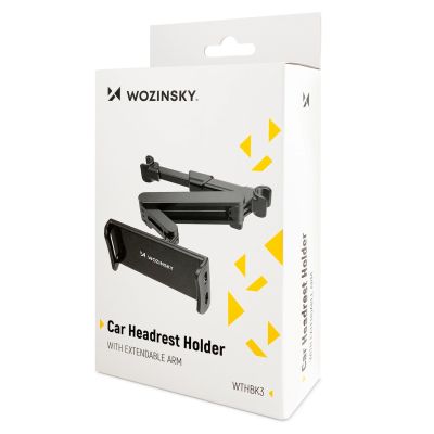 8. Wozinsky Adjustable Headrest Holder for Tablet or Phone Black (WTHBK3)