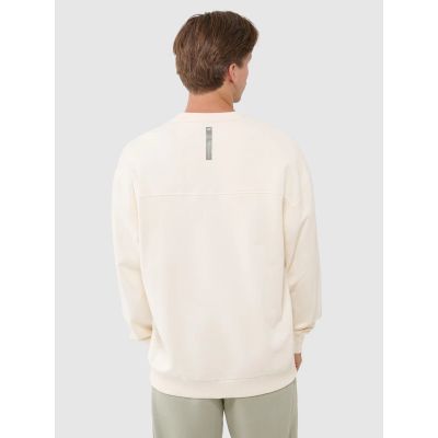 3. Men's oversize sweatshirt without zipper, without hood 4F 4FWSS25TSWSM1536-80S-12S