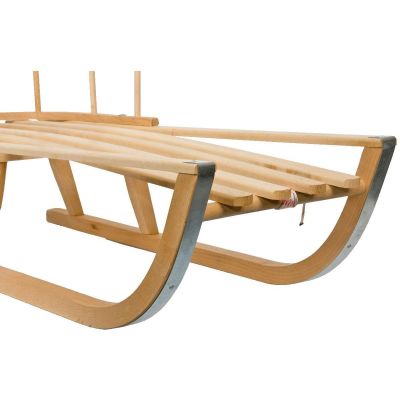 8. NINA WOODEN SLEDGE WITH BACKREST