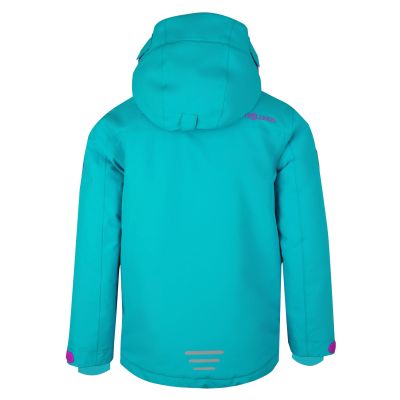 2. Trollkids Kids Holmenkollen Snow Jacket Pro with Hood, Turquoise (913-125)