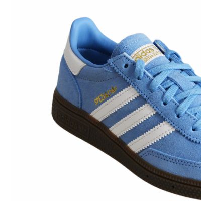 5. Adidas Handball Spezial Kids Light Blue / Cloud White Sports Shoes - JI2896