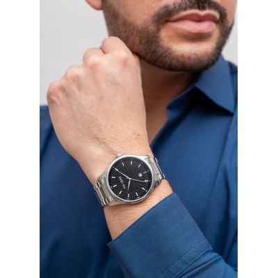 7. Paul Lorens Men’s Watch PL12156B2-1C1