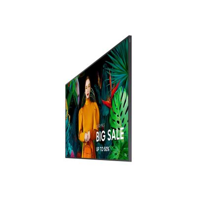 8. Samsung QB43C Digital Signage Flat Panel 109.2 cm (43") LCD Wi-Fi 350 cd/m2 4K Ultra HD Black Tizen 7.0 Embedded Processor 16/7