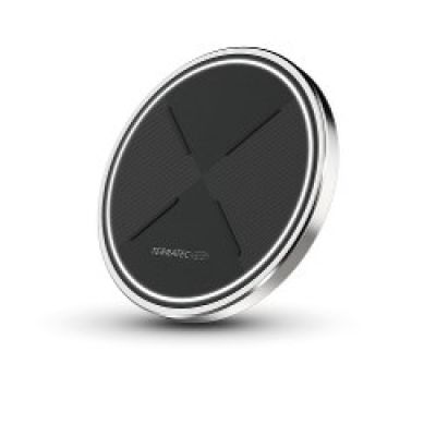 Terratec ChargeAIR dot! Smartphone Black, Silver DC Wireless Charging Fast Charging Internal