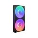 NZXT RF-U24HF-B1 computer cooling system Computer Case Fan Black