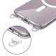 2. Tech-Protect FlexAir Chain MagSafe iPhone 16 Case - Clear + 2 Lanyards (Black & Taupe)