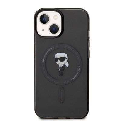 3. Karl Lagerfeld IML Ikonik MagSafe case for iPhone 15 - black