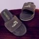 7. Kubota Velcro Corduroy Graphite Flip Flops KUBKRZ-AW23-02-28