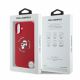 4. Karl Lagerfeld Silicone Karl&Choupette Heads Ring MagSafe iPhone 16 Case - Red