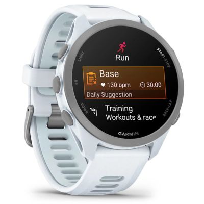 3. Garmin Forerunner 170 42.6 mm Music Whitestone Cloud Blue Sports Watch