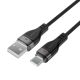 3. Acefast C11-04 USB-A - USB-C 3A Cable 1.2m Magnetic Braid - Black