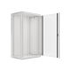 14. Lanberg WF01-6422-10S rack cabinet (22U; 1080mm / 600mm / 450mm; wall-mounted; Glass; 19''; gray)