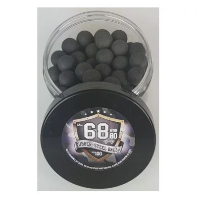 4. Guard Power rubber-metal bullets, cal. 68, 100 pcs.
