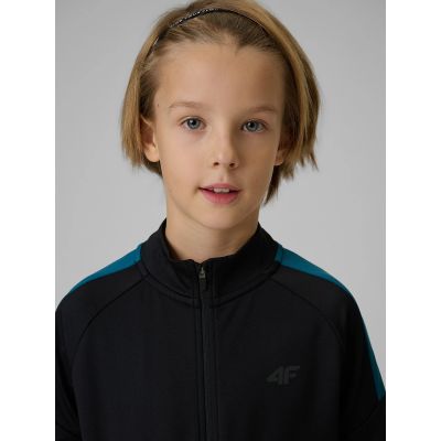 4. Regular sports sweatshirt without hood for boys 4F 4FJRSS26TFSWM0991-20S