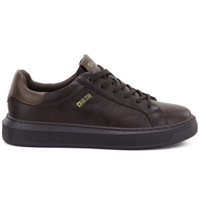2. Brown Leather Men’s Sneakers Big Star UU174292