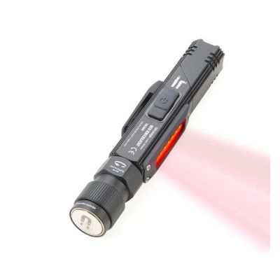 4. TROIKA ECO KNICKLICHT Black Hand flashlight + Headband flashlight COB LED