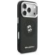 4. Karl Lagerfeld Point & Karl Sketch MagSafe Case for iPhone 17 Pro - Black