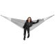 9. GARDEN HAMMOCK FOR 1 PERSON 200X100CM WITH COVER GRAY 1065434