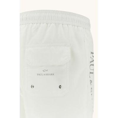 3. Paul&Shark men's swimming trunks white 26415007-010 – stylish, comfortable, sea-ready