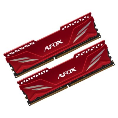 2. AFOX GAMING DDR4 2X8GB 3200MHZ CL16 XMP2 RED AFLD416PH1CAD