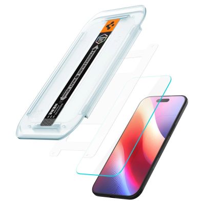 3. Spigen Glas.TR EZ Fit 2-pack tempered glass for iPhone 17 Air - transparent