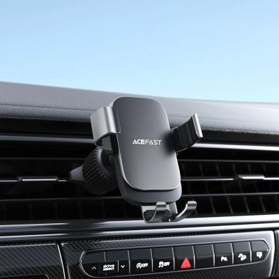 7. Acefast D59 Gravity Car Phone Holder for Air Vent - Gray