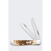 Case Mini Trapper SS Amber Bone pocket knife
