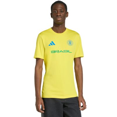 Men's adidas Brazil 26 Jersey Yellow KH2307