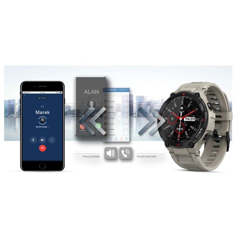 8. Gravity GT7-4 Smartwatch