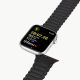 9. Dux Ducis Strap (Armor Version) Apple Watch SE Strap, 9, 8, 7, 6, 5, 4, 3, 2, 1 (41, 40, 38 mm) Silicone Magnetic Band Bracelet Black/Orange