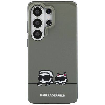 3. Karl Lagerfeld IML Peekaboo Karl&Choupette MagSafe Case for Samsung Galaxy S26 Ultra - Black