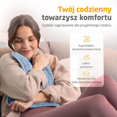 15. Medisana HP 515 heating pad (blue)