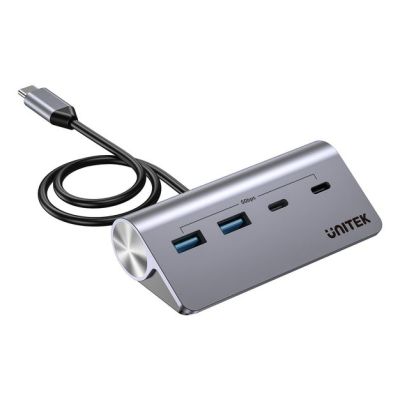 12. UNITEK ALUMINUM HUB USB-A/C 2X USBA 2X USBC 5GBP