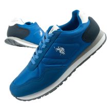 US Polo Assn sports shoes sneakers men's fashionable comfortable blue