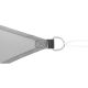 11. GARDEN SUN SAIL TRIANGLE 2X2X3M GRAY
