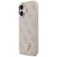2. Guess 4G Triangle Logo MagSafe Case for iPhone 17 - Rose Gold