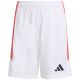 adidas Tiro 26 League kids' shorts white and red KR0364