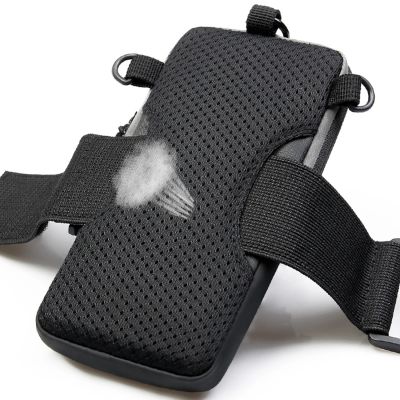 11. Wozinsky WSDB-B armband phone bag for running - black