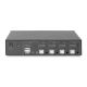 12. KVM Switch, 4-Port, Single Display, 4K, HDMI