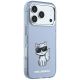 4. Karl Lagerfeld IML Choupette Body Sketch Print MagSafe Case for iPhone 17 Pro / 18 Pro - Light Pink