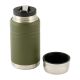 4. M-TAC Olive stainless steel lunch thermos with spoon, capacity 750 ml.