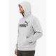 5. Puma men's gray fashionable cotton kangaroo sports hoodie