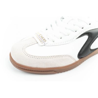 15. Skechers Kickoff women's sneakers white leather sports shoes